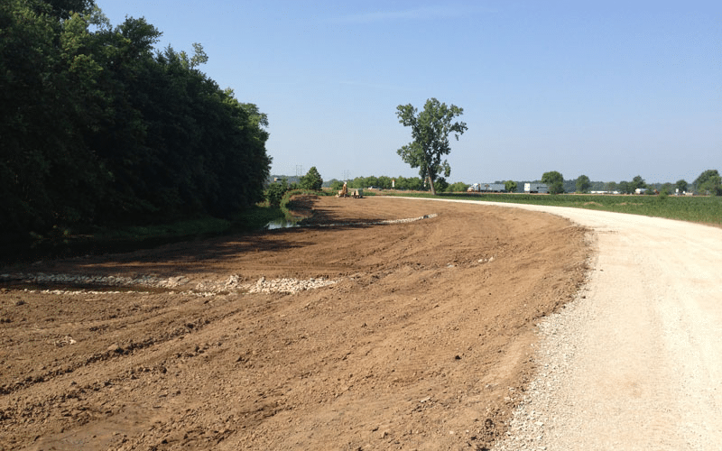 Floodplain Construction Buckeye Lake